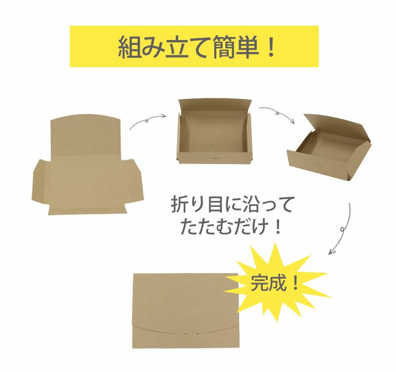 メール便サイズダンボール