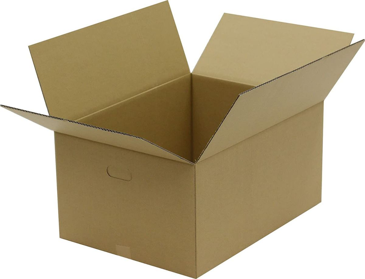 140サイズダンボールを空けた画像