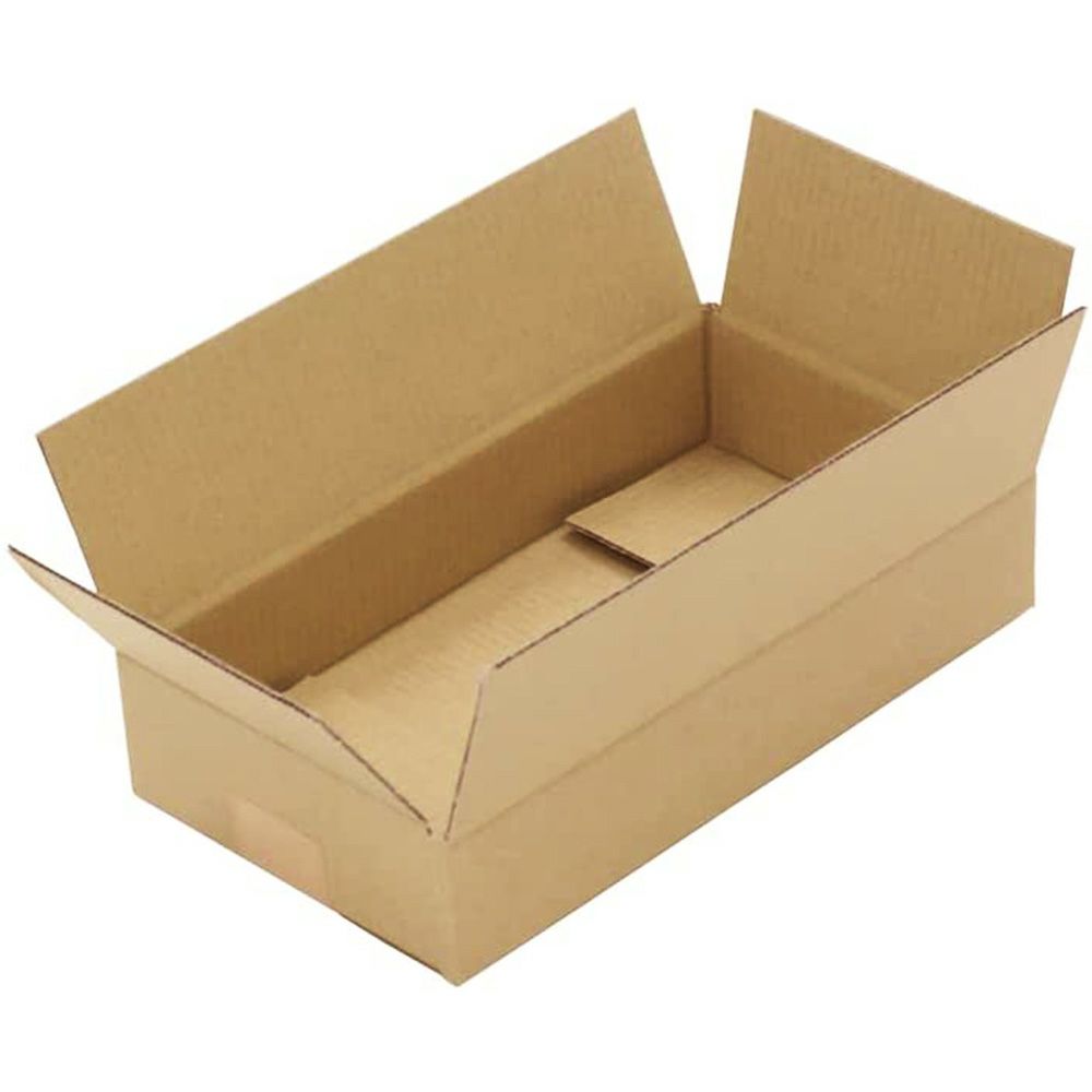 オーダーメイド60サイズダンボールを空けている画像